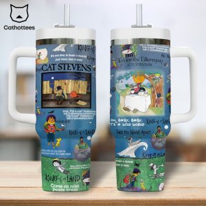 Cat Stevens – King Of A Land Tumbler With Handle And Straw