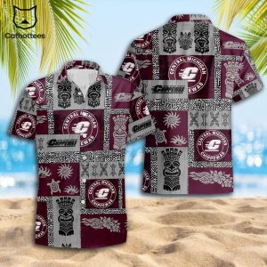 Central Michigan Chippewas Tropical Summer Hawaiian Shirt