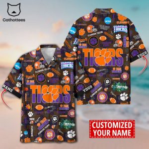 Clemson Tigers Aloha Hawaiian Shirt