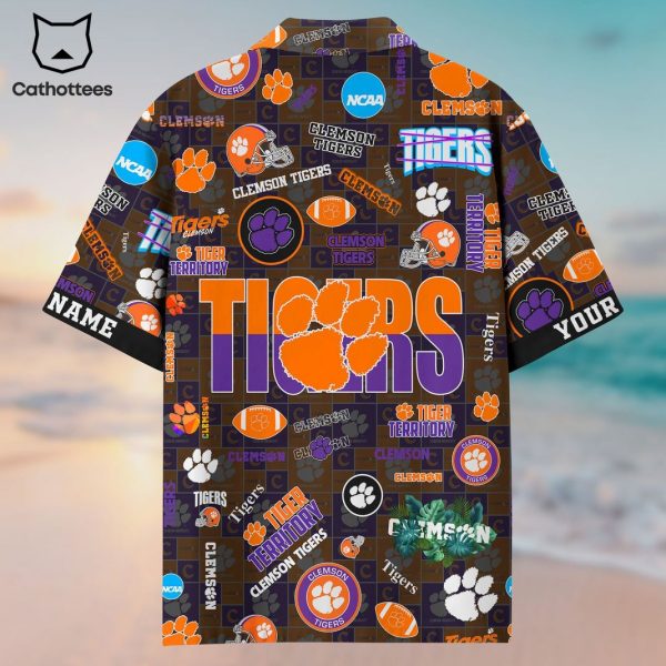 Clemson Tigers Aloha Hawaiian Shirt