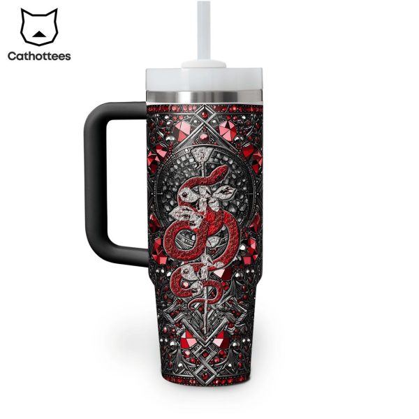 Depeche Mode Design Tumbler With Handle And Straw