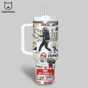 Eminem – Shady Made Me Tumbler With Handle And Straw