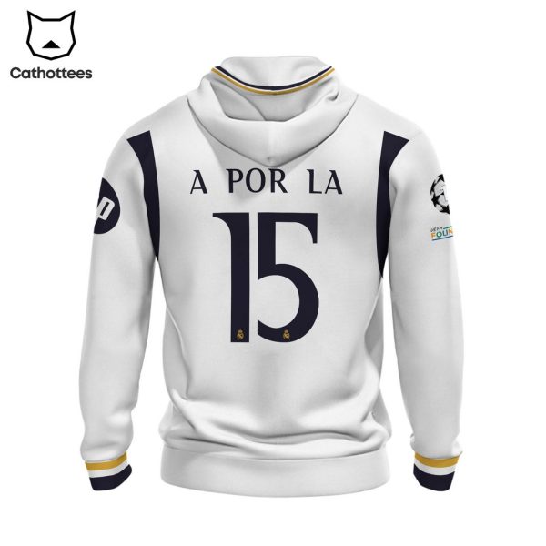 Final London 2024 Real Madrid A Por La Design Hoodie