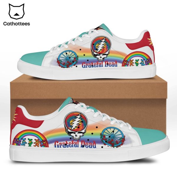 Grateful Dead Logo Design Stan Smith Shoes