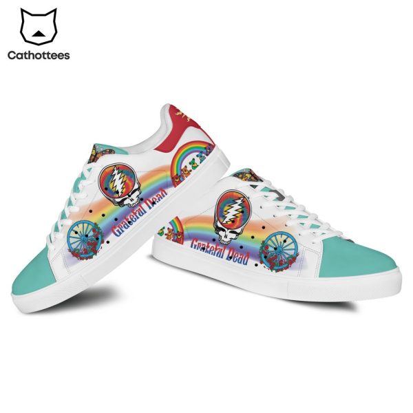 Grateful Dead Logo Design Stan Smith Shoes