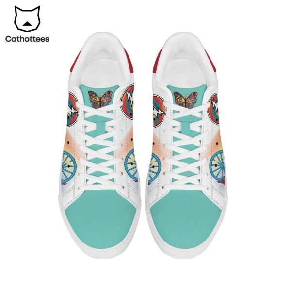 Grateful Dead Logo Design Stan Smith Shoes