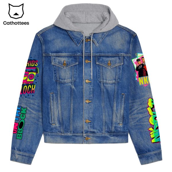 I Still Love New Kid On The Block Hooded Denim Jacket