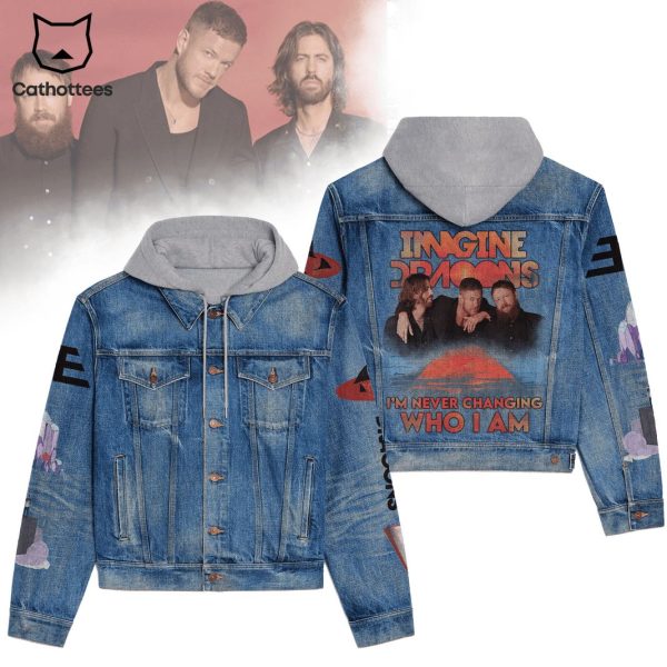 Imagine Dragons – Im Never Changing Who I Am Hooded Denim Jacket