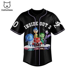 Inside Out 2 Custom Design Baseball Jersey