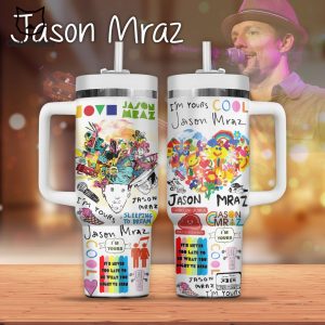 Jason Mraz –  Im Yours Tumbler With Handle And Straw