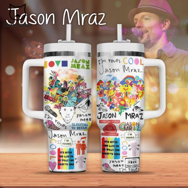 Jason Mraz –  Im Yours Tumbler With Handle And Straw