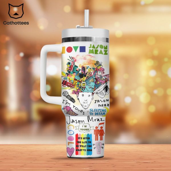 Jason Mraz –  Im Yours Tumbler With Handle And Straw