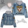 Bob Dylan Design Hooded Denim Jacket