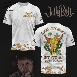 Jelly Roll – I Am Not Okay Design 3D T-Shirt