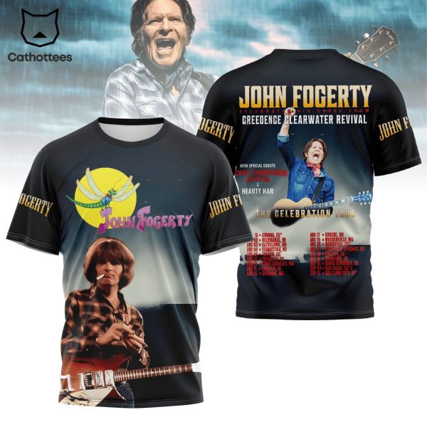 John Fogerty Celebrate His Songs Tour 3D T-Shirt