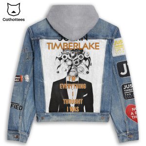 Justin timberlake Im Everything I Thought I Was Hooded Denim Jacket