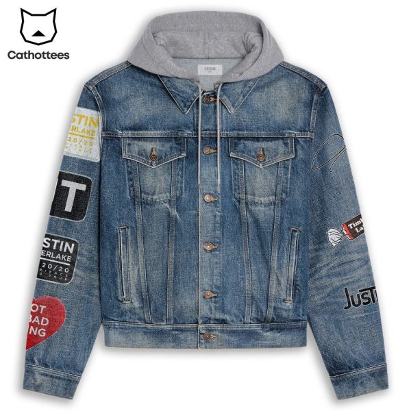 Justin timberlake Im Everything I Thought I Was Hooded Denim Jacket