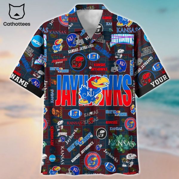 Kansas Jayhawks Aloha Summer Hawaiian Shirt