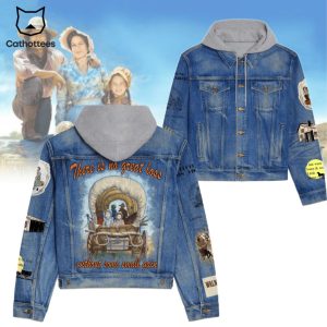 Little House On The Prairie Hooded Denim Jacket