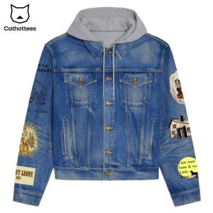 Little House On The Prairie Hooded Denim Jacket