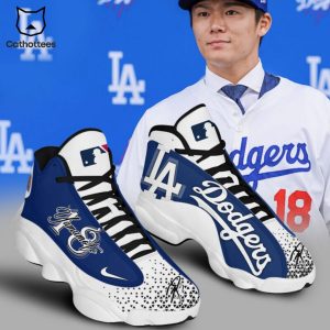 Los Angeles Dodgers Yoshinobu Yamamoto 18 Air Jordan 13