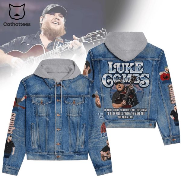 Luke Combs Hooded Denim Jacket