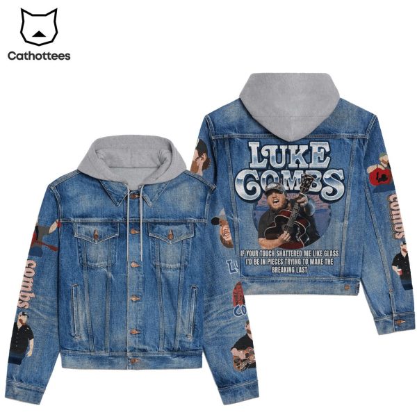 Luke Combs Hooded Denim Jacket