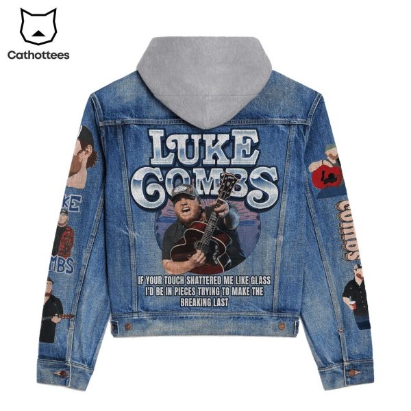 Luke Combs Hooded Denim Jacket