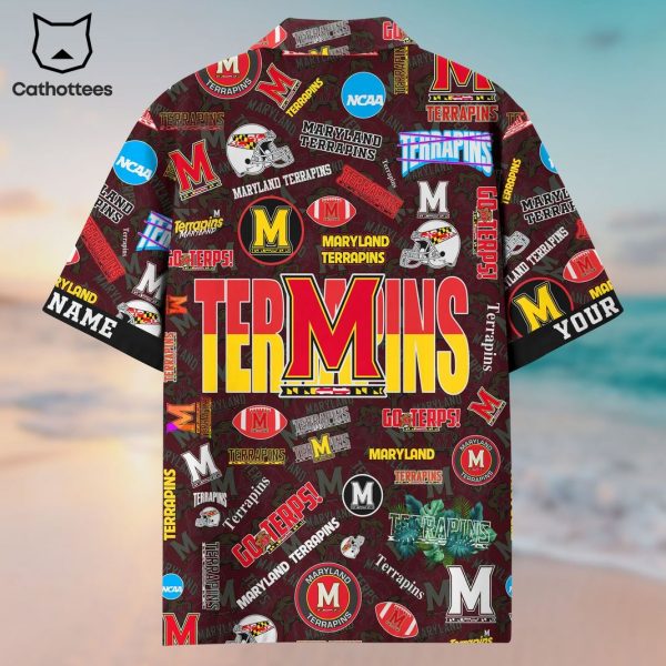 Maryland Terrapins Aloha Summer Hawaiian Shirt