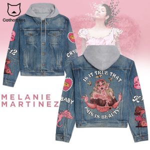Melanie Martinez Is It True That Pain Is Beauty Hooded Denim Jacket