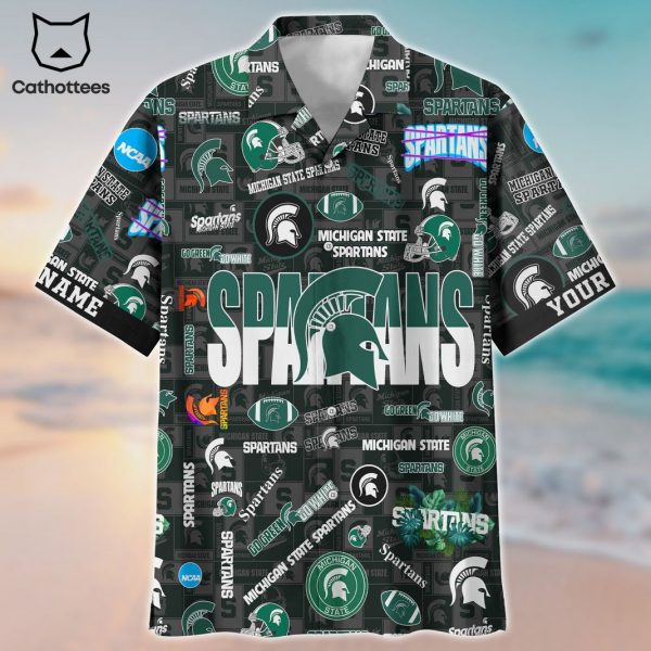 Michigan State Spartans Aloha Summer Hawaiian Shirt