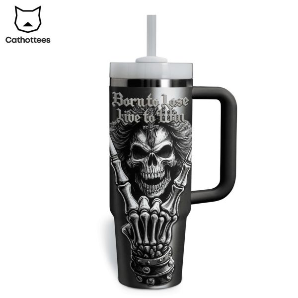 Motorhead Ace Of Spades Tumbler With Handle And Straw