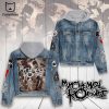 Bob Dylan Design Hooded Denim Jacket