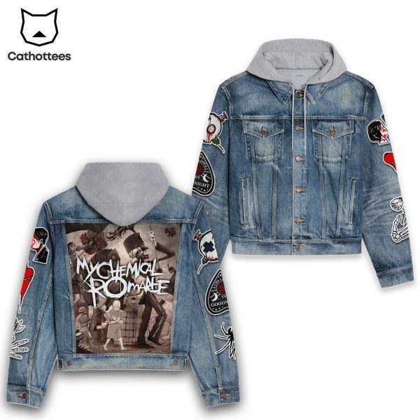 My Chemical Romance Hooded Denim Jacket