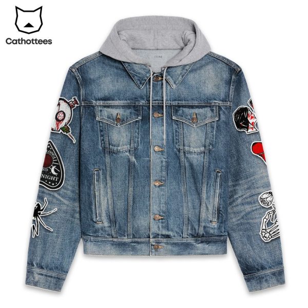 My Chemical Romance Hooded Denim Jacket