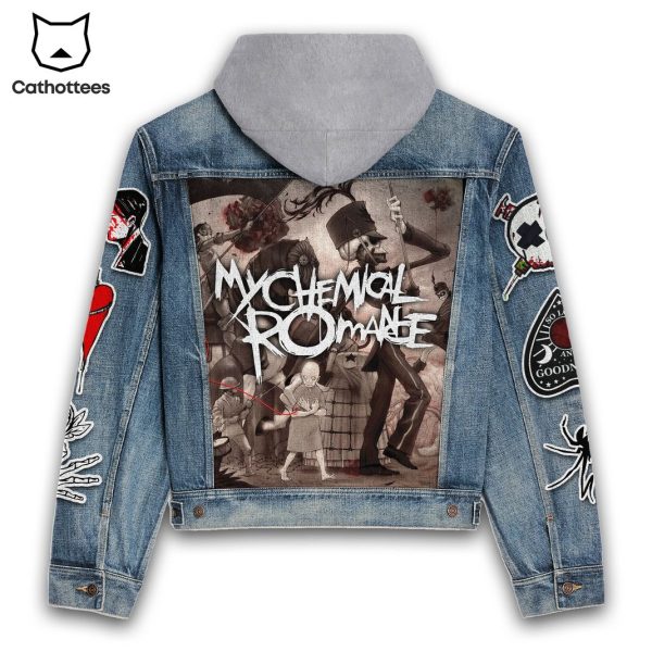 My Chemical Romance Hooded Denim Jacket