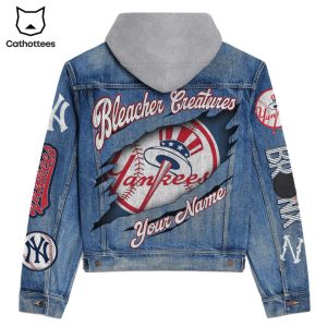 New York Yankees Bleacher Creatures Hooded Denim Jacket