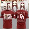 Oklahoma Sooners Four-Peat NCAA Softball Womens College World Series Champions 3D T-Shirt