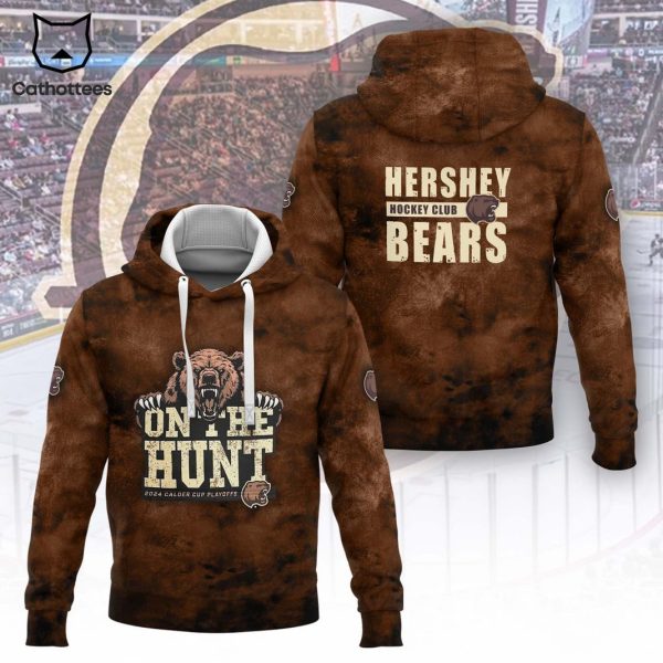 On The Hunt 2024 AHL Hershey Bears Championship Hoodie