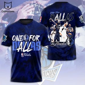 One For All Dallas Mavericks The Fianls NBA Design 3D T-Shirt