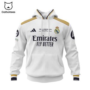 Personalized Real Madrid Final London 2024 Hoodie