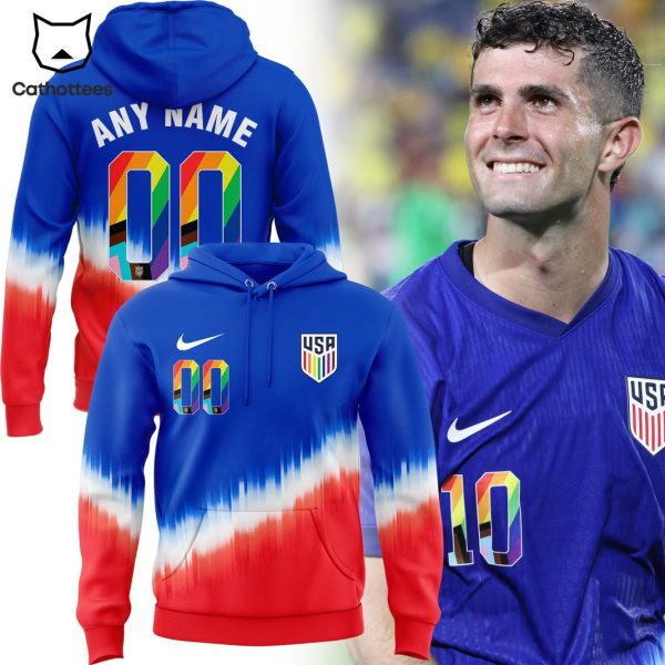 Personalized United States Mens National Soccer Team Hoodie