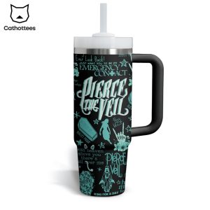 Pierce The Veil – Hold On Till May Tumbler With Handle And Straw