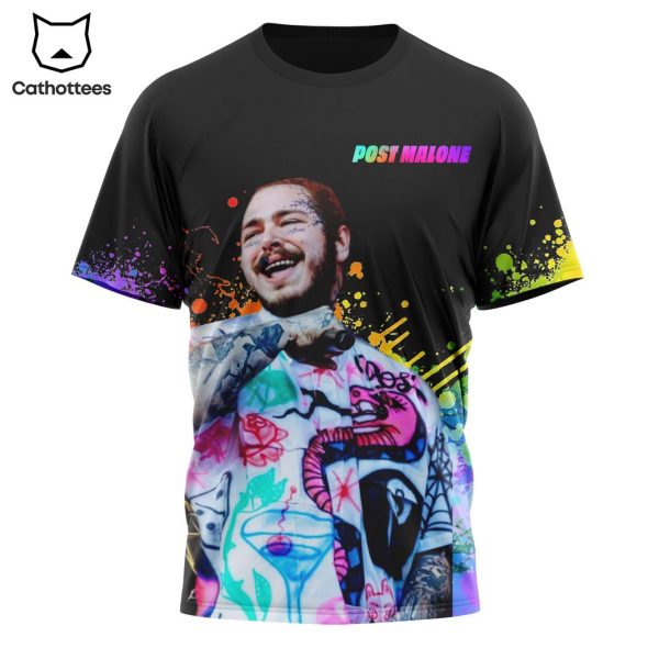 Post Malone The Young Day Dreamers Design 3D T-Shirt