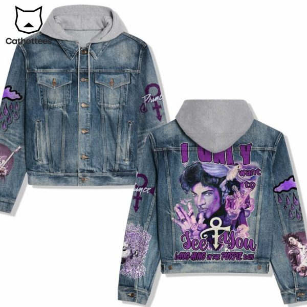 Prince Hooded Denim Jacket