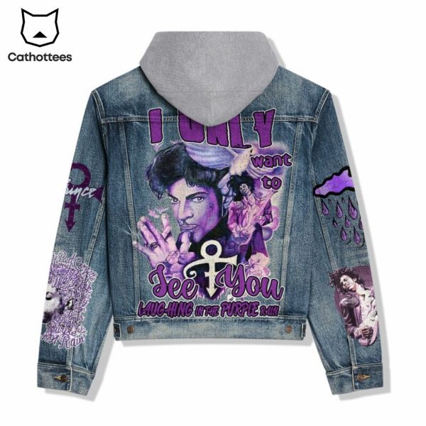 Prince Hooded Denim Jacket