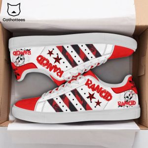 Rancid Band Design Stan Smith Shoes – White