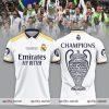 Real Madrid 2024 We Are The Champions Of Europe Lodon 24 Final Polo Shirt