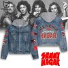 Red Rocker Sammy Hagar Hooded Denim Jacket