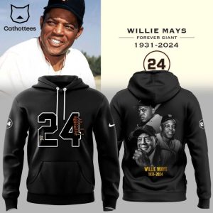 RIP Willie Mays Forever New York Giants 1931-2024 Hoodie